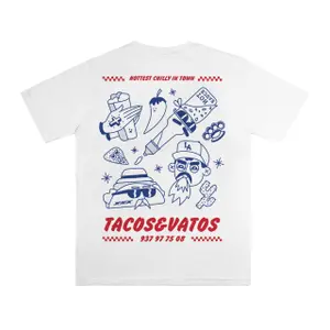 T-Shirt American Socks Tacos & Vatos image-2