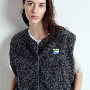 Mouwloze fleece voor dames American Vintage Hoktown image-2
