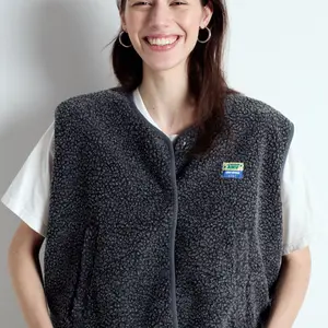 Mouwloze fleece voor dames American Vintage Hoktown image-6