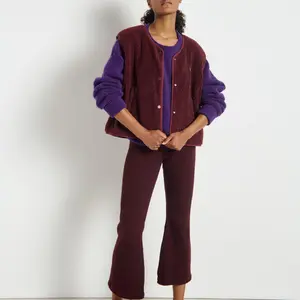 Mouwloze fleece voor dames American Vintage Hoktown image-5