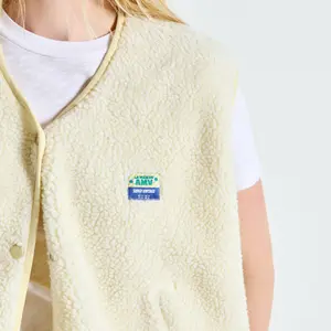 Women's sleeveless fleece American Vintage Hoktown image-5