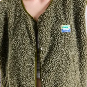 Mouwloze fleece voor dames American Vintage Hoktown image-4
