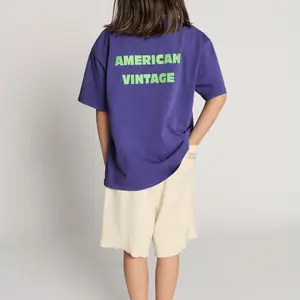 T-shirt med tryk til børn American Vintage Fizvalley image-5
