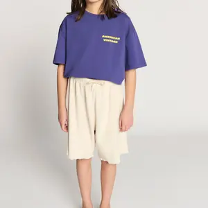 T-shirt med tryk til børn American Vintage Fizvalley image-2