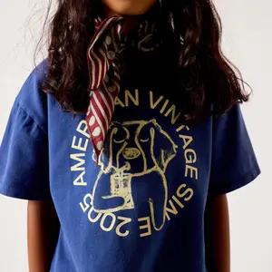 Bedrucktes T-Shirt Kind American Vintage Fizvalley image-5