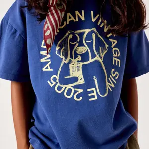 Bedrucktes T-Shirt Kind American Vintage Fizvalley image-6