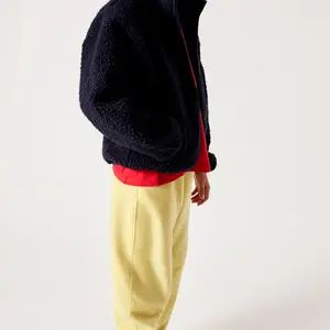 Zip-Up Loose Short Fleece Child American Vintage Hoktown image-5