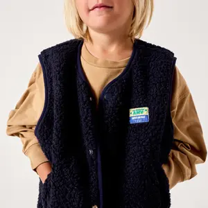 Mouwloze ruime fleece kind American Vintage image-2
