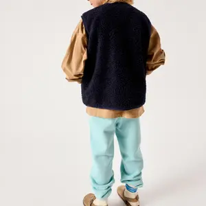 Mouwloze ruime fleece kind American Vintage image-3