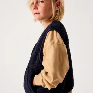 Mouwloze ruime fleece kind American Vintage image-4