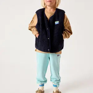 Mouwloze ruime fleece kind American Vintage image-5