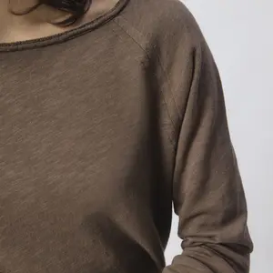 Women's long sleeve V-neck T-shirt American Vintage Sonoma image-4