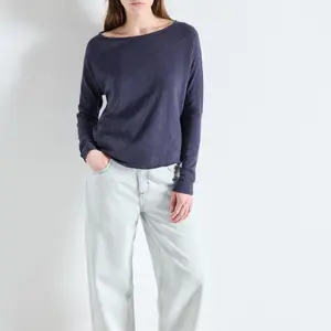Women's long sleeve V-neck T-shirt American Vintage Sonoma image-5