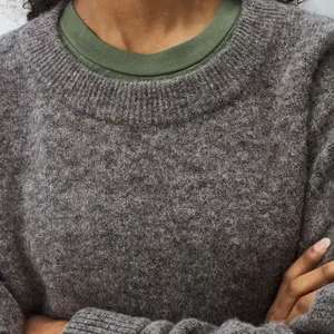 Women's round neck sweater American Vintage Vitow image-4