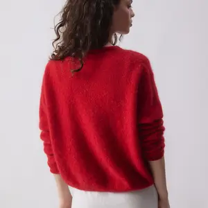Women's buttoned cardigan American Vintage Vitow image-3