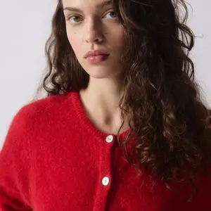 Women's buttoned cardigan American Vintage Vitow image-4