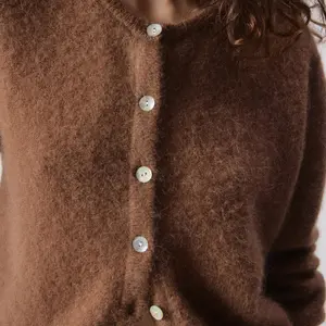 Women's buttoned cardigan American Vintage Vitow image-4