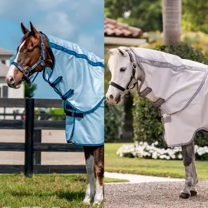 Insektenabwehrdecke/Sommer für Pferd mit Halsteil Amigo Bug Rug Plus image-1