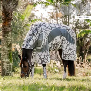 Rovarriasztó takaró nyakvédővel lovaknak Amigo CamoFly