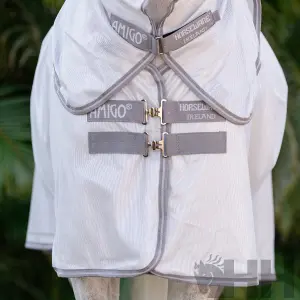 Rovarriasztó takaró nyakvédővel lovaknak Amigo image-1