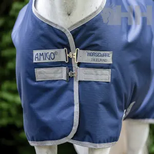 Buitendeken voor paard met fleecevoering Amigo Ripstop 900D 50g image-1