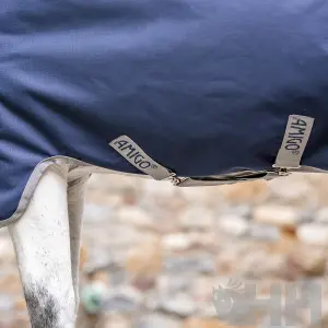 Buitendeken voor paard met fleecevoering Amigo Ripstop 900D 50g image-2