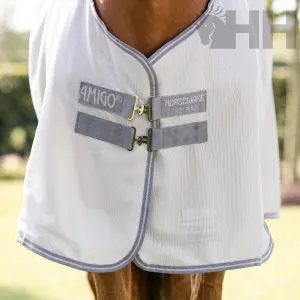 Cobertura anti-moscas/verão para cavalo sem capa de pescoço Amigo Bug Rug 206 cm image-1