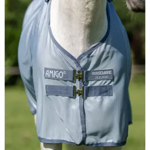 Flugtäckte för ponny med avtagbar huva Amigo Bug Rug image-3