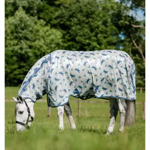 Paardenvliegendeken Amigo Integrated Fly Sheet image-3