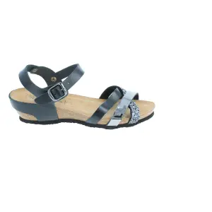 Sandales compensées femme Amoa Tulle image-0