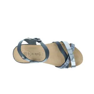 Sandales compensées femme Amoa Tulle image-1
