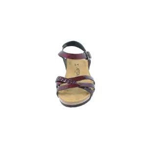 Sandales compensées femme Amoa Tulle image-2