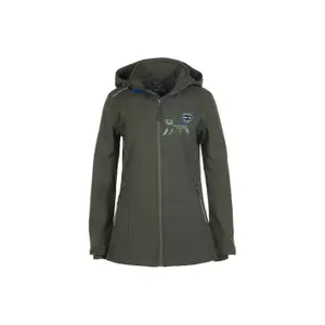Casaco de concha softshell feminino Peak Mountain Amont image-0