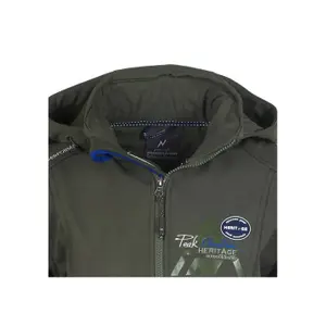 Casaco de concha softshell feminino Peak Mountain Amont image-3
