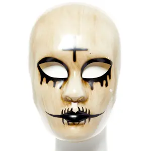 Zombie religious mask Amscan image-0