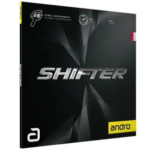 Revestimento de raquete de ténis de mesa em borracha andro Shifter image-0