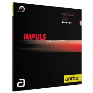 Revestimento de raquete de ténis de mesa em borracha andro Impuls Powersponge image-0
