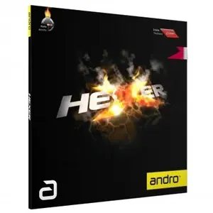 Revestimento de raquete de ténis de mesa em borracha andro Hexer image-0