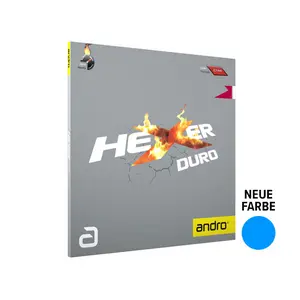 Revestimento de raquete de ténis de mesa em borracha andro Hexer Duro image-1