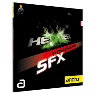 Belag Tischtennisschläger andro Hexer Powergrip SFX image-0