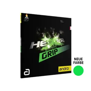 Revestimento de raquete de ténis de mesa em borracha andro Hexer Grip image-1