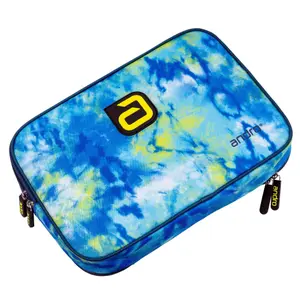 Double table tennis racket cover andro Maboon image-0