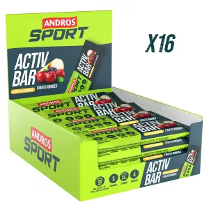 Voedingsrepen Andros Sport Activ Fruits Rouges image-2