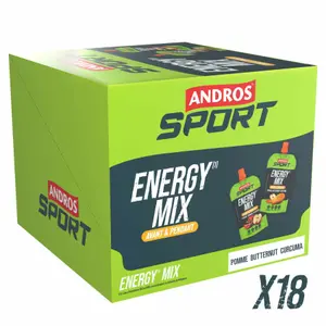 Energie drank Andros Sport Energy Mix Pomme Butternut Curcuma image-3