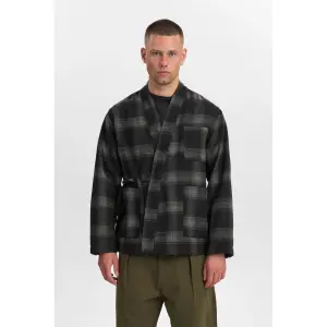 Kimono wełniany Anerkjendt Jesper image-3