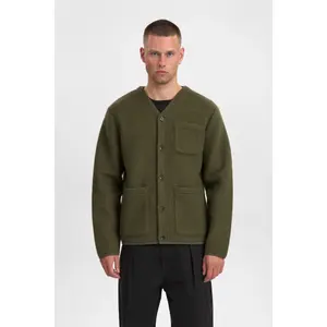 Wool overshirt Anerkjendt Sigurd image-2