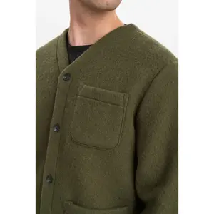 Wool overshirt Anerkjendt Sigurd image-3