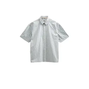 Chemise rayée en popeline Anerkjendt Otto