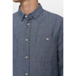 Petite Striped Long Sleeve Shirt Anerkjendt Leif image-3
