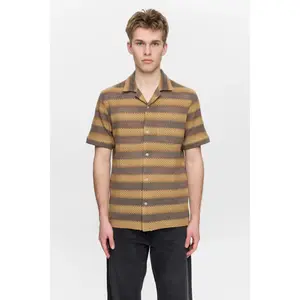 Lace Striped Shirt Anerkjendt Leander image-1